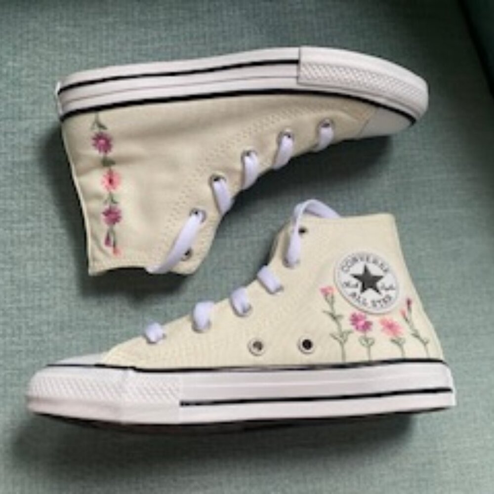 Converse Chuck Taylor Floral High Top Kids